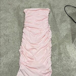Forever 21 Strapless Pink Dress